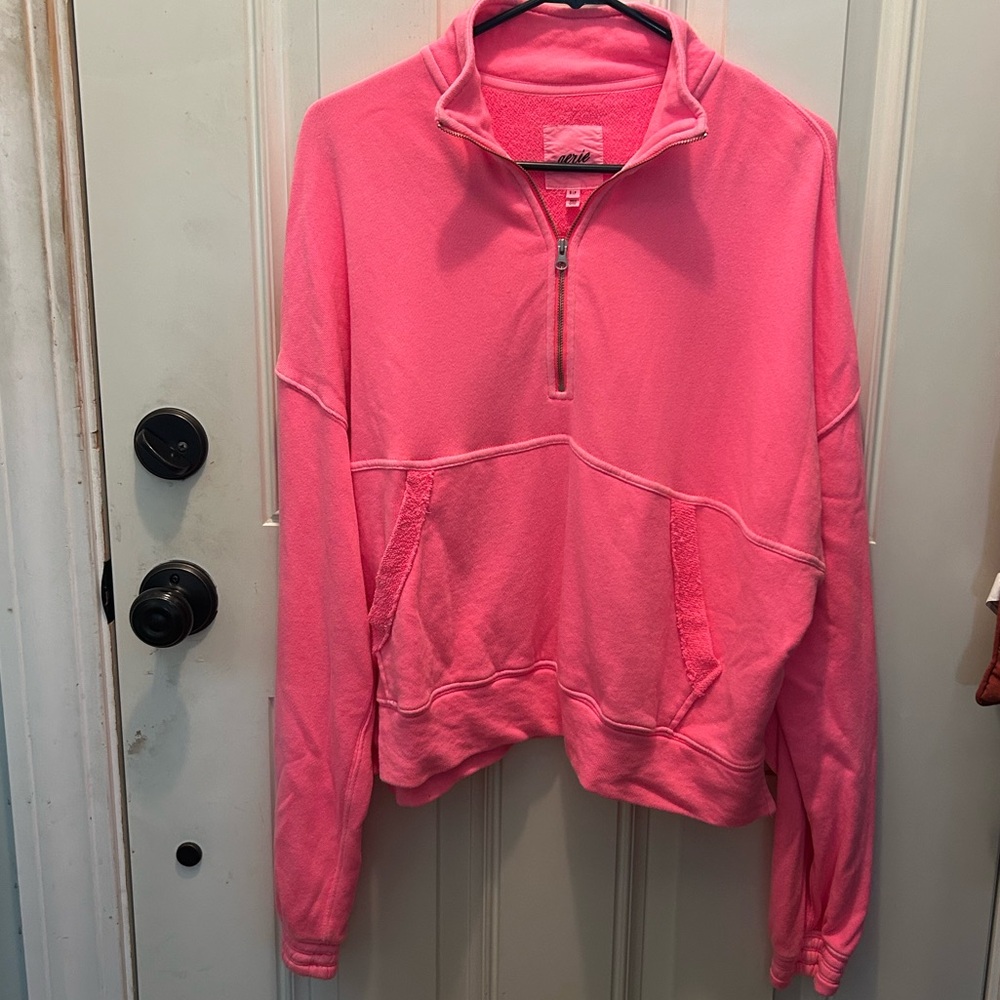 Highlighter Hot Pink Aerie sweatshirt size Small
